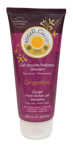 Roger & Gallet De Jengibre Fresco Gel De Ducha Estimulante