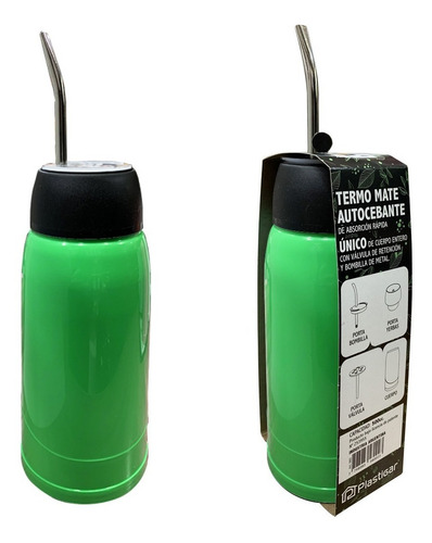 Imagen 6 de 8 de Termo Autocebante Mate Automático X36 Surt Bombilla Pettish