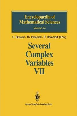 Libro Several Complex Variables Vii : Sheaf-theoretical M...