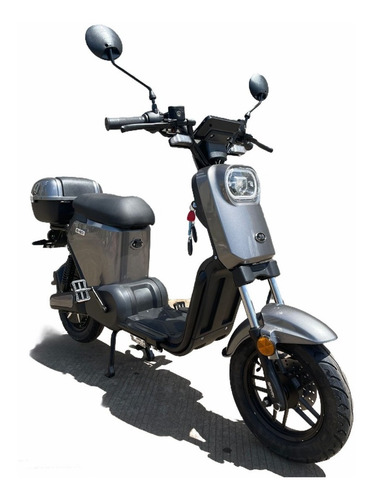 Imagen 1 de 6 de Motocicleta Electrica Jia E-go Autonomia 70km 50km/h Plata