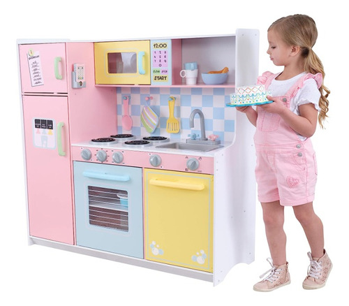 Kidkraft Cocina De Jueguete Grande Cocinita De Madera 