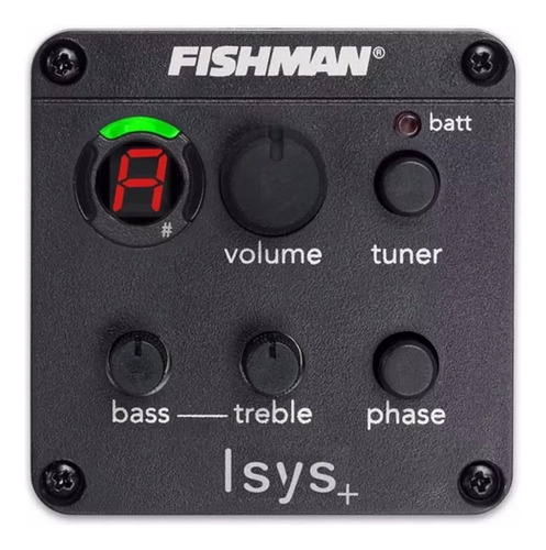 Pre Fishman Isys Plus (para Instrumentos De Cuerda)