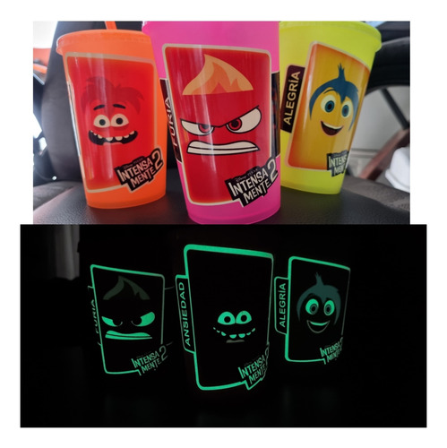 Vasos De Intensamente (Usado)