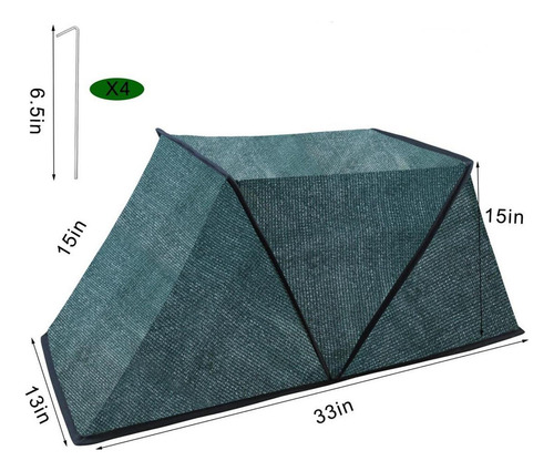 Carpa De Sombra Para Plantas De Jardín, Cubierta Para Verde