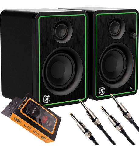 Mackie Cr Series Studio Monitor (cr4-x) With Pair Of Emb Ca.