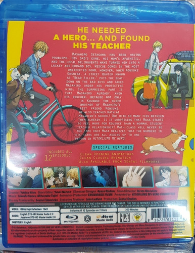 Hitorijime My Hero Blu Ray Subtitulos