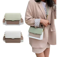 Comprar Cartera Morral De Cuero Pu Para Mujer Bolso Cruzado