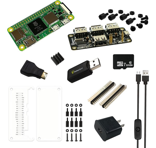 Kit De Inicio Completo Pi Zero 2 W (wifi/ ) Concentrado...