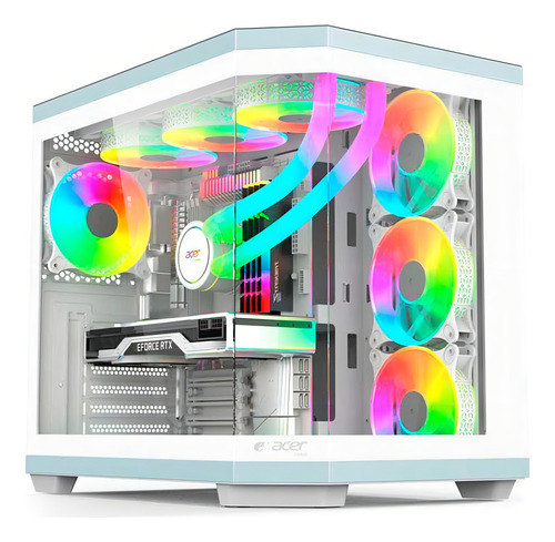 Gabinete Gamer Acer Aquário V950wh Sem Fonte