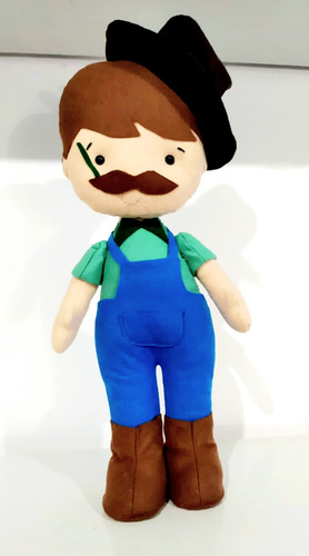 Kit Fazendinha De Feltro Com 8 Personagens