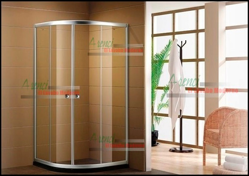 Imagen 3 de 5 de Arenci-ducha Baño Regadera Cancel 100x100 Mod. Nova 100 Sp