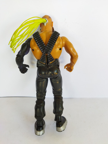 Action Action Man Doctor X Pecho Disparo Verde Ciborg 2002 (Usado)