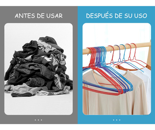 Juego De 30 Perchas Para Camisetas, Pantalones Y Camisas Mixto