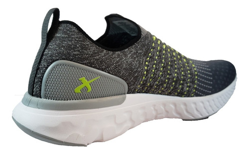 Imagen 3 de 7 de Zapatillas Jaguar Sin Cord Lifestyle Hombre 9087 Gris-vd Cli