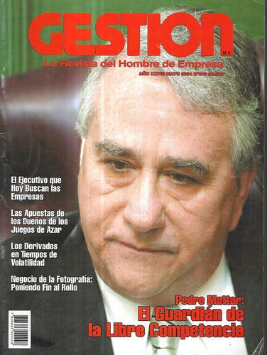 Revista Gestión / Mayo 2004 / N° 348 / Pedro Mattar