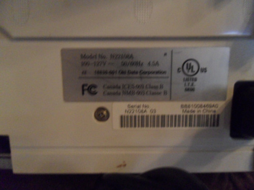 Impressora Laser Oki B2200n 110v Leia A Descrição