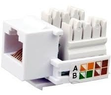Imagen 2 de 4 de Super Oferta! Roseta + Jack Rj45 Cat 5e Autocrimpleable Rj45