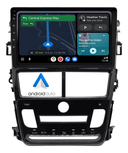 Multimidia Toyota Yaris Ar Digital 9p Android 64gb Carplay