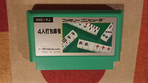 Juego 4 Nin Uchi Mahjong Para Famicom (Usado)