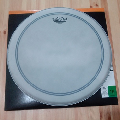 Parche Remo Usa Powerstroke 3 Arenado P/ Tom O Tambor De 16