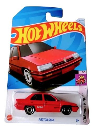 Auto De Colección Hot Wheels Proton Saga Compact Kings