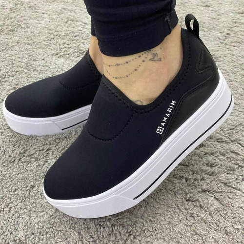 Imagem 2 de 4 de Tênis Slip On Flat Ramarim Original 22-97102 Lançamento 2022