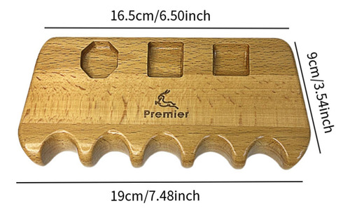 Soporte De Reposo De Billar Almacenamiento De 5 Cue 9cmx19cm