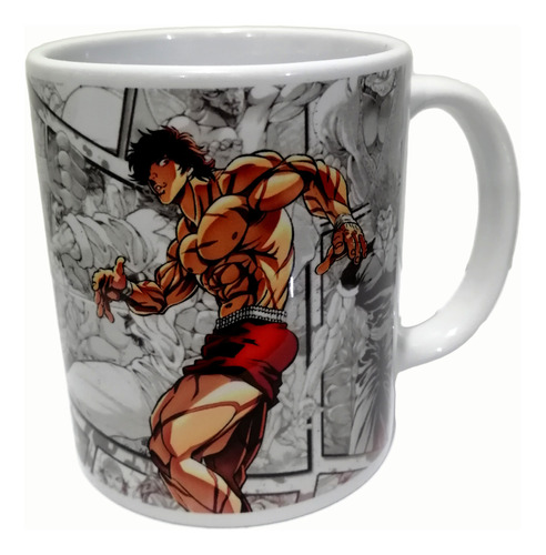 Taza Mug Sublimada 11 Oz Anime Baki Personalizada