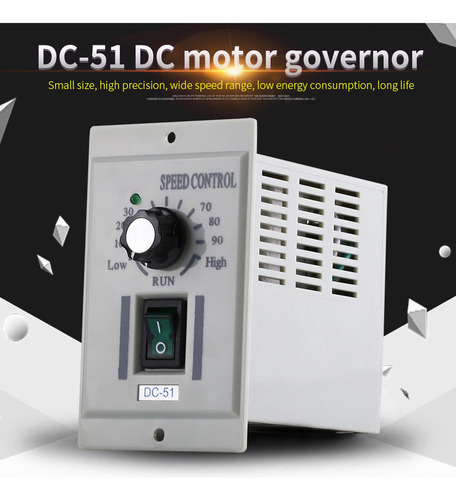 Controlador Velocidad Motor Cc 24v90v Entrada De Ca 110v