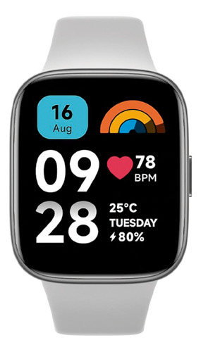 Reloj Smartwatch Redmi Watch 3 Active Gray
