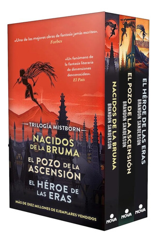 Estuche Trilogía Nacidos De La Bruma (mistborn) - Sanderson