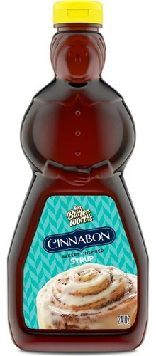 Maple Syrup Cinnabon Mrs Butterworth's 24 Fl Oz