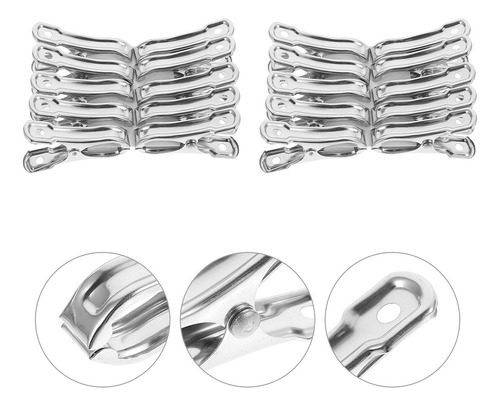Pinzas De Jardín Fix Mini Para Servir, 40 Unidades