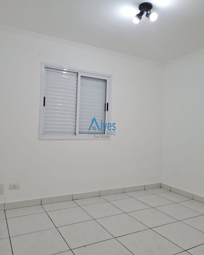 Imagem 9 de 23 de Apartamento Para Locação - Villa Borghese - Demarchi/sbc. 2 Dormitórios, Sala Com Sacada, Cozinha Americana. Lazer Completo - Ap02447 - 70638912