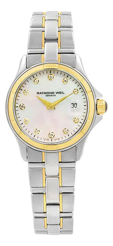 Reloj Raymond Weil Parsifal Mujer Indicadores Con Diamantes