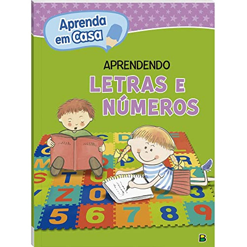 Libro Aprenda Em Casa Aprendendo Letras E Números De Ruth Ma