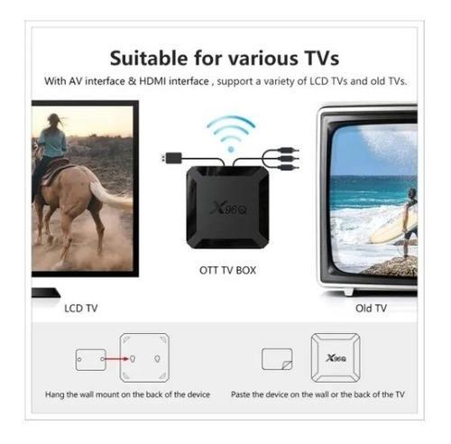 Control Para Tv Smart Box 2ram 16gb Rom + Control Air De Voz
