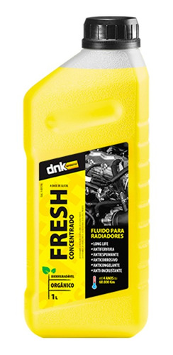 Liquido Refrigerante Auto 1 Litro Para Diluir Amarillo