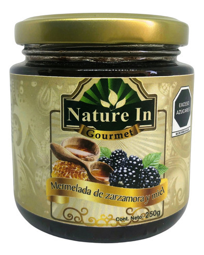 Mermelada De Zarzamora & Miel 250g Nature In Gourmet