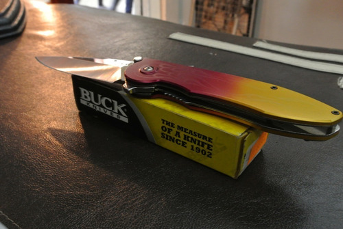 Imagen 2 de 9 de Cuchillo Buck 297 Sirus Acero 420hc Hoja 7,8cm Usa.