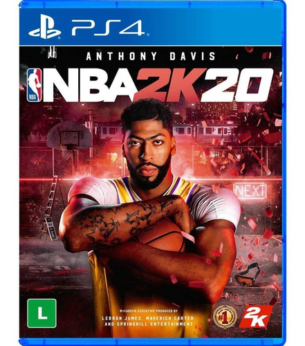 Nba 2k20 Ps4 Mídia Física Lacrado Pronta Entrega