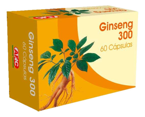 Anc Ginseng Rojo 60 Caps Sabor Sin Sabor
