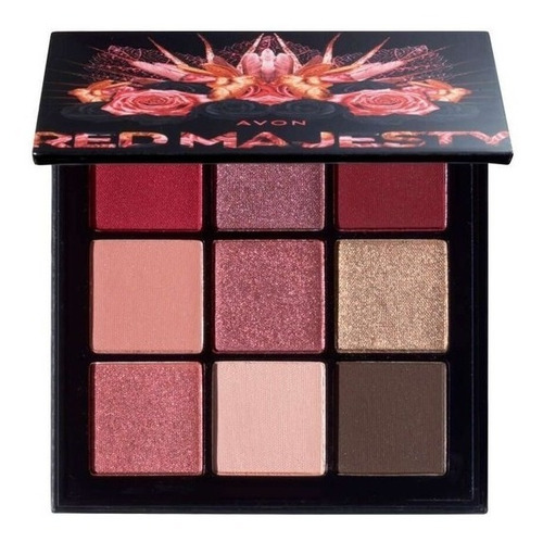 Paleta De Sombras Avon | Red Majesty