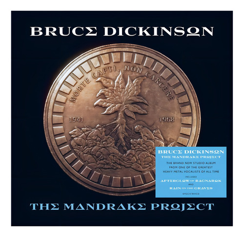 Bruce Dickinson CD - The Mandrake Project lanza la versión estándar del álbum 2024