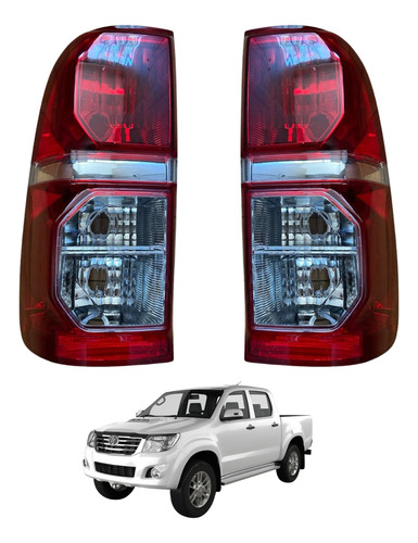 Par Farol Trasero Toyota Hilux 2012-2015