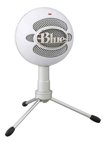 Imagen 3 de 5 de Micrófono Blue Snowball Ice condensador cardioide blanco