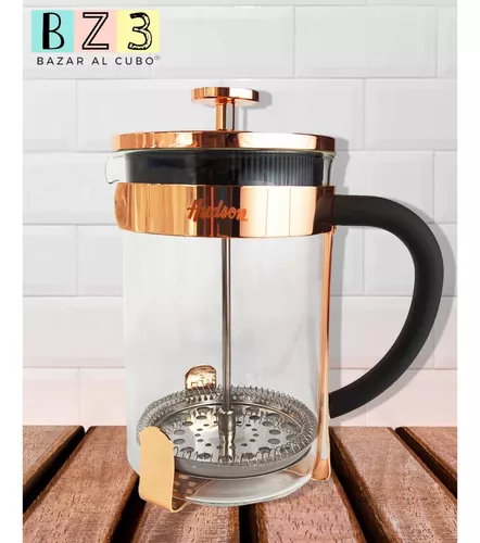 Cafetera Prensa Francesa Hudson Embolo Y Acero - 600 ml — Hudson Cocina