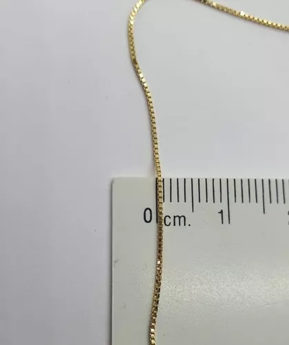 Oro 10k Veneciana 45cm