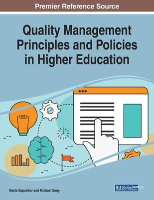Libro Quality Management Principles And Policies In Highe...