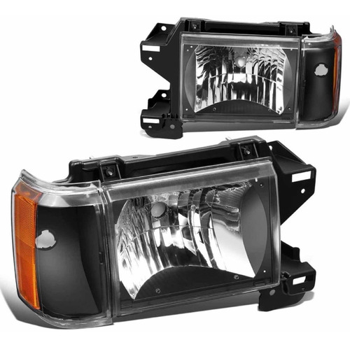 Faros Delanteros De Ford Bronco F150 F250 F350 Del 87/91